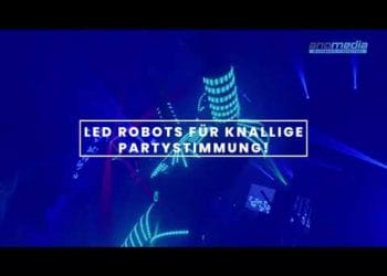 LED Roboter buchen - Stelzen Roboter Walk Acts buchen